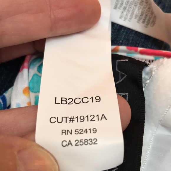 New La Blanca beautiful one piece swimsuit NWT - Picture 8 of 15